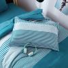 imageBlue Comforter Set Queen SizeBoho Striped Comforters for Boys ampamp Girls7 Pieces Bed in A Bag Simple NeutralStyle Bedding Sets for Kids TeenTeal