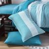 imageBlue Comforter Set Queen SizeBoho Striped Comforters for Boys ampamp Girls7 Pieces Bed in A Bag Simple NeutralStyle Bedding Sets for Kids TeenTeal