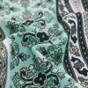 imageBoho Queen Comforter Set 8 Pieces Teal Comforter Bohemian Striped Bed in A BagSoft Microfiber Bedding Set for All SeasonsSage Green