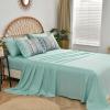 imageBoho Queen Comforter Set 8 Pieces Teal Comforter Bohemian Striped Bed in A BagSoft Microfiber Bedding Set for All SeasonsSage Green