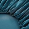 imageBoho Queen Comforter Set 8 Pieces Teal Comforter Bohemian Striped Bed in A BagSoft Microfiber Bedding Set for All SeasonsTeal Blue