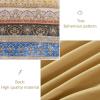 imageBoho Queen Comforter Set 8 Pieces Teal Comforter Bohemian Striped Bed in A BagSoft Microfiber Bedding Set for All SeasonsYellow