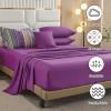 imageCottolester Boho Comforter Set Queen Size8 Piece Bed in a Bag Bohemian Striped Bedding Quilt SetPurple Paisley Floral Comforter and Sheet SetSoft Microfiber Complete Bedding Sets for All SeasonPurple