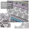 imageCottolester Boho Comforter Set Queen Size8 Piece Bed in a Bag Bohemian Striped Bedding Quilt SetPurple Paisley Floral Comforter and Sheet SetSoft Microfiber Complete Bedding Sets for All SeasonPurple