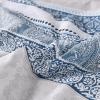 imageCottolester Boho Comforter Set Queen Size8 Piece Bed in a Bag Bohemian Striped Bedding Quilt SetPurple Paisley Floral Comforter and Sheet SetSoft Microfiber Complete Bedding Sets for All SeasonLight Blue
