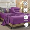 imageCottolester Boho Comforter Set Queen Size8 Piece Bed in a Bag Bohemian Striped Bedding Quilt SetPurple Paisley Floral Comforter and Sheet SetSoft Microfiber Complete Bedding Sets for All SeasonPurple