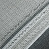 image:imageCottolester Quilt Queen Size Green Patchwork Striped Quilt Set 3 Pieces Soft Lightweight Bedspread Coverlet Bedding Set for All Season 96x90Grey