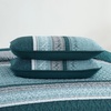 image:imageCottolester Queen Quilt Bedding SetTaupe Grey Patchwork Striped Bedspread Coverlet Set Queen3 Pieces Soft Lightweight Boho Quilt Set for All Season 96x90Teal