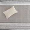 image:imageCottolester Queen Quilt Bedding SetTaupe Grey Patchwork Striped Bedspread Coverlet Set Queen3 Pieces Soft Lightweight Boho Quilt Set for All Season 96x90Taupe Grey