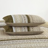 image:imageCottolester Queen Quilt Bedding SetTaupe Grey Patchwork Striped Bedspread Coverlet Set Queen3 Pieces Soft Lightweight Boho Quilt Set for All Season 96x90Brown